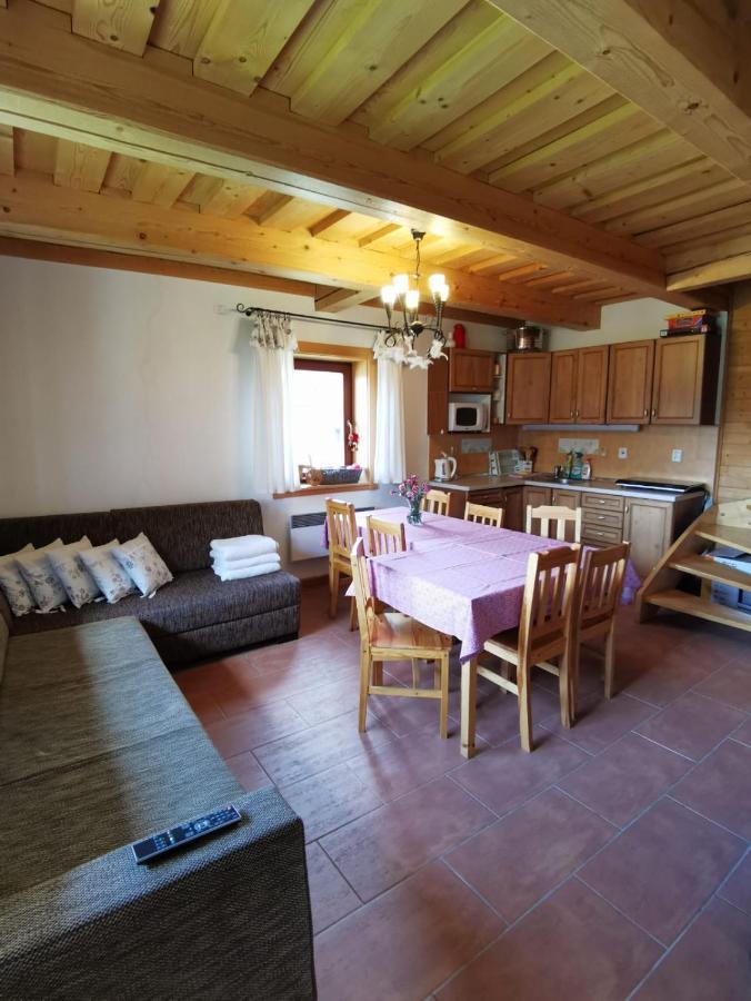 Apartmán Drevenica Zapadne Tatry S Kupacou Kadou A Krbom Žiar Exteriér fotografie
