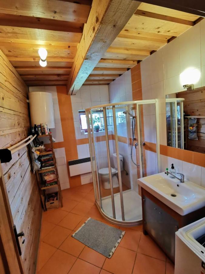 Apartmán Drevenica Zapadne Tatry S Kupacou Kadou A Krbom Žiar Exteriér fotografie