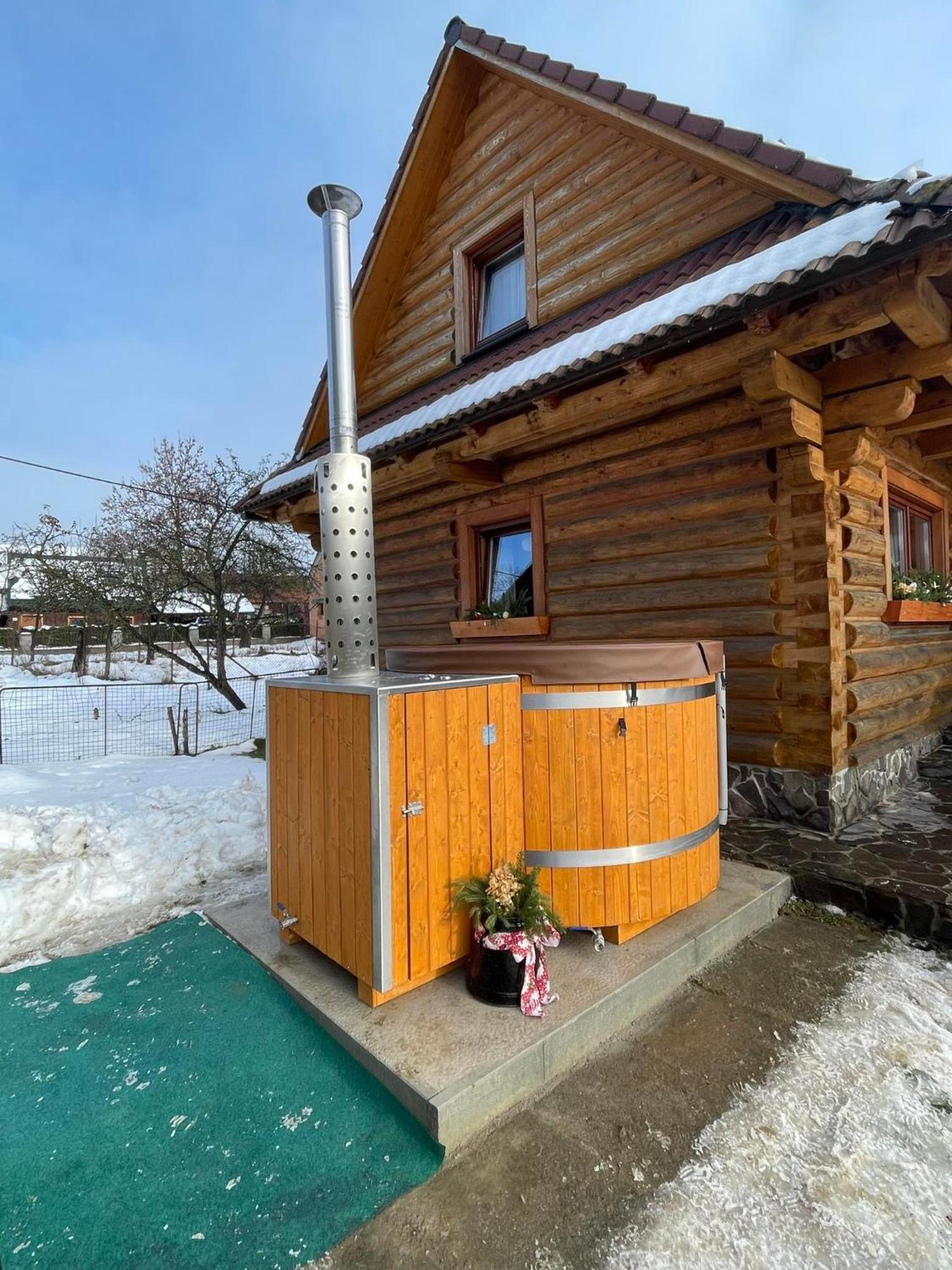 Apartmán Drevenica Zapadne Tatry S Kupacou Kadou A Krbom Žiar Exteriér fotografie